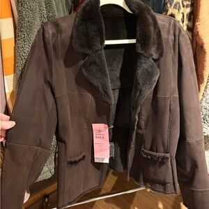 Women's Brown Mink Jacket